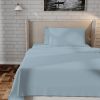 King size Aqua Blue 100-Percent Certified Organic Cotton Sheet Set