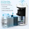 Air Purifier, H13 True HEPA Air Purifier for Home Large Room Up To 430ft¬≤, Remove Smoke Pet Dander Dust Pollen Allergies for Bedroom Office