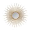 Sunburst Wall Decor Mirror 14.5"D