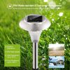 4Packs Solar Garden Lights Outdoor IP44 Waterproof Solar Pathway Lights Color Changing Landscape Lamps