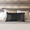 (2 Pack Black,Standard 20"x26")Silk Pillowcase for Hair and Skin