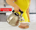 B106A3.2L (201) Natural gas stove kettle kettle body thickness 0.35mm spray color sound kettle